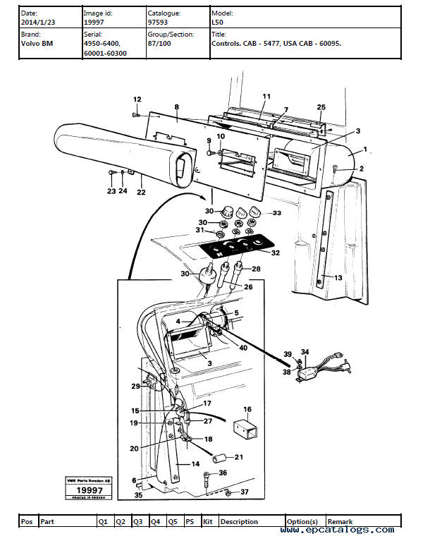 Volvo Bm L50c Wheel Loader Service Repair Manual
