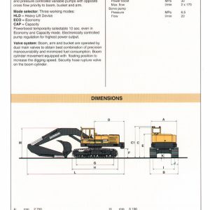 Volvo Ec300 Akerman Excavator Service Parts Manual
