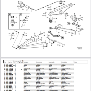 Volvo Ecr28 Compact Excavator Service Catalogue Manual