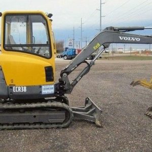 Volvo Ecr38 Compact Excavator Service Parts Pdf Manual