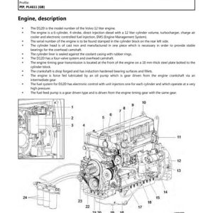 Volvo Ecr58 Compact Excavator Service Parts Catalog Manual