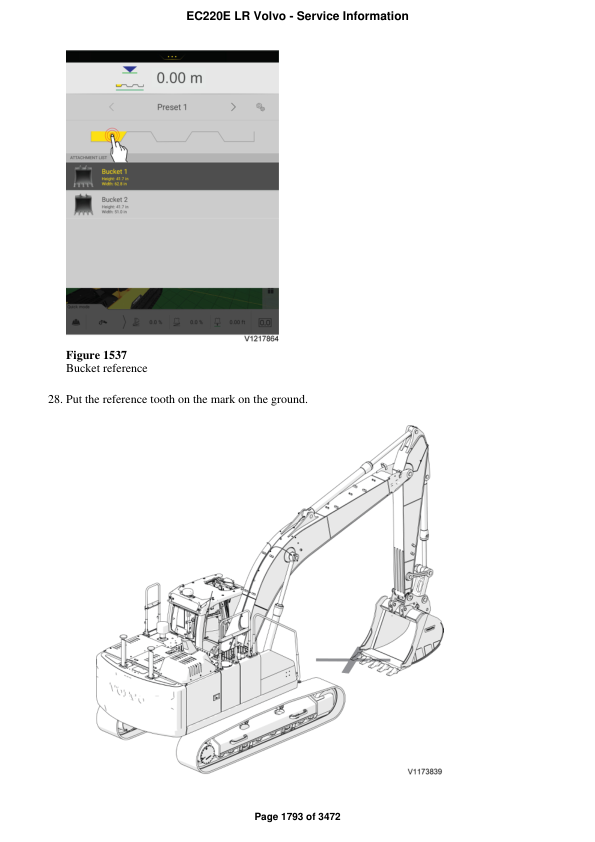 Volvo Ec220e Lr Excavator Workshop Service Manual