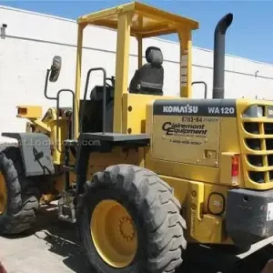 Komatsu Wa120-3mc Wheel Loader Operating Manual
