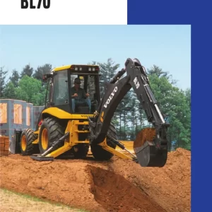 Volvo Bl70 Backhoe Loader Service Parts Manual