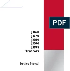 Case Ih Jx60 Jx70 Tractor Braking System Service Repair Manual