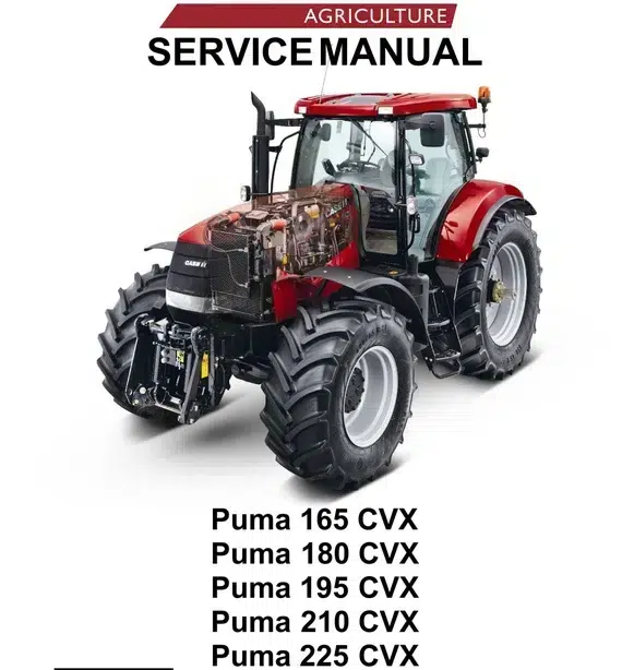 Case Ih Puma 165 Cvx, Puma 180 Cvx, Puma 195 Cvx Tractor Service Repair Manual