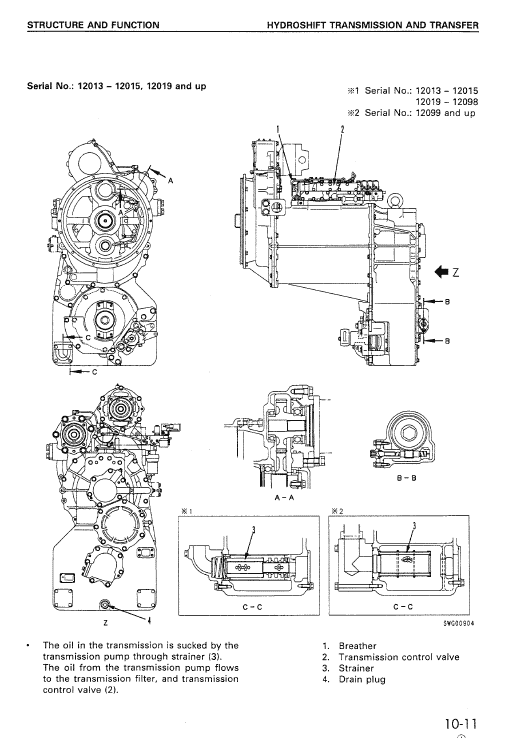 Komatsu GD825A-2 Factory Service Repair Manual