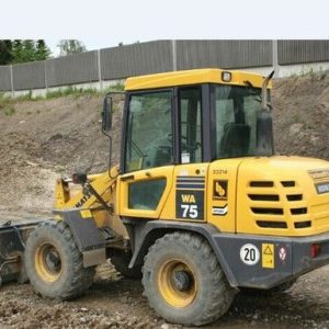 Komatsu WA65, WA75, WA80 Wheel Loader Repair Service Manual
