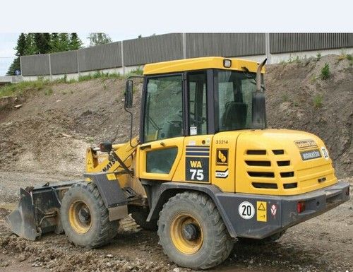 Komatsu WA65, WA75, WA80 Wheel Loader Repair Service Manual