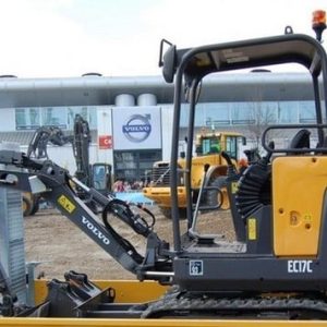 The Volvo Ec17c excavator service parts catalog manual