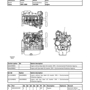 Volvo EC55 Compact Excavator Service Parts Catalogue Manual