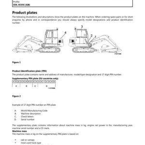 Volvo Ec60c Excavator Parts Catalog Manual