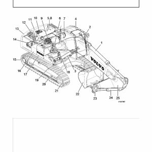 Volvo Ec210c L, Ec180c L Excavator Workshop Service Manual