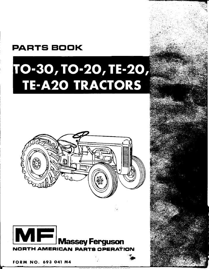 1-Massey Ferguson Te-d20 Te-a20 Tractor Workshop Service Repair Manual Massey Ferguson Te-d20 Te-a20 Tractor Workshop Service Repair Manual