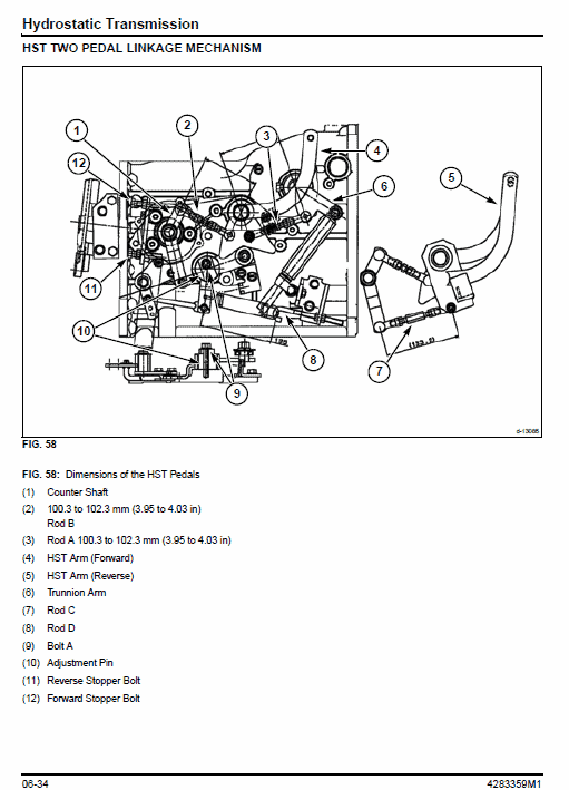 Massey Ferguson Mf1533 Mf1540 Tractor Workshop Repair Manual