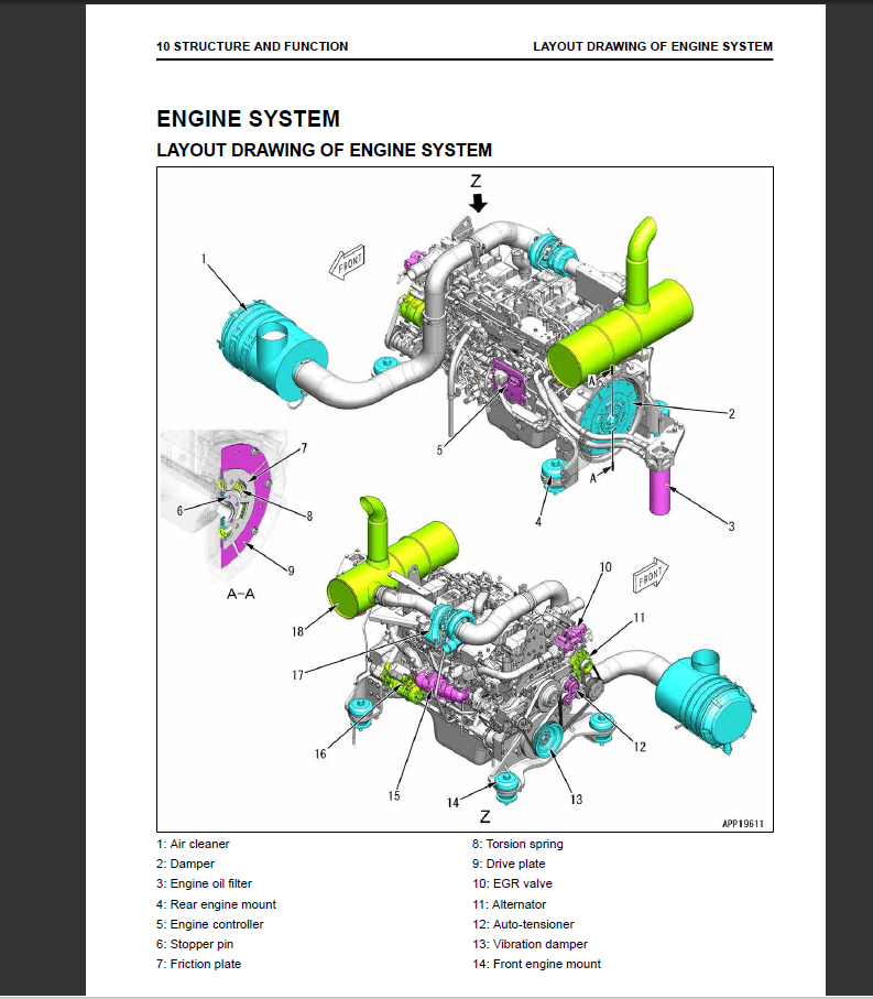 Komatsu 102 Series Diesel Engine Workshop service Repair Manual