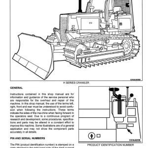Komatsu Td-7h, Td-8h, Td-9h Crawler Tractor Workshop Service Repair Manual