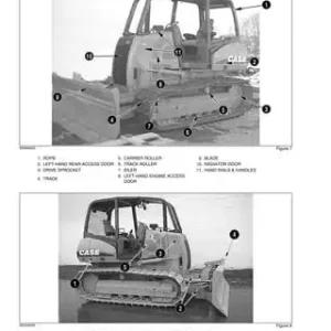 Case 850D, 855D Crawler Dozer Operators Owner Instruction Manual