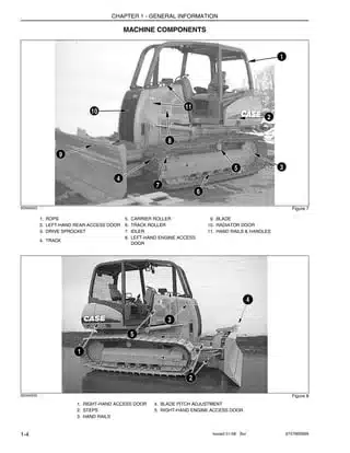 Case 850D, 855D Crawler Dozer Operators Owner Instruction Manual