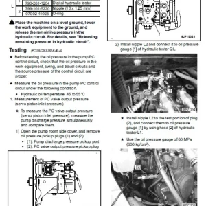 Komatsu Pw200-7h Wheeled Excavator Repair Service Manual Komatsu Pw200-7h Wheeled Excavator Repair Service Manual