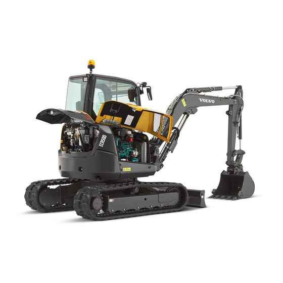 Volvo Ecr50d Compact Excavator Workshop Service Repair Manual