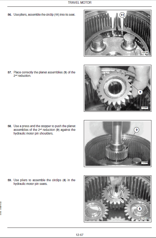 CASE CX16B CX18B Mini Excavator Workshop Service Repair Manual