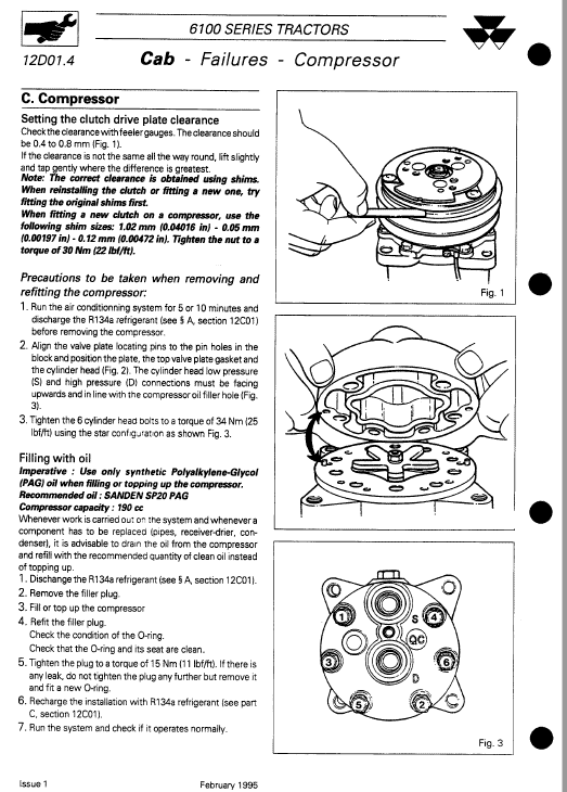 2-Massey Ferguson 6100 Series MF-6110, MF-6120, MF-6130 Service Manual Massey Ferguson 6100 Series MF-6110, MF-6120, MF-6130 Service Manual