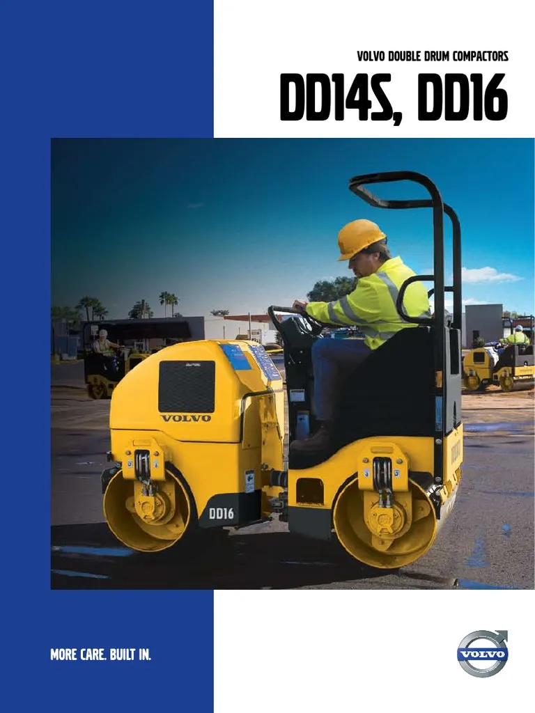 Volvo Dd14s DD16 Asphalt Compactor Workshop Service Manual