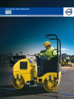 Volvo Dd15 Asphalt Compactor Workshop Service Manual