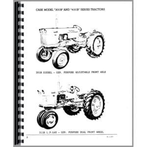 JI Case 400B 410B 411B Tractor Service Repair Manual Download PDF