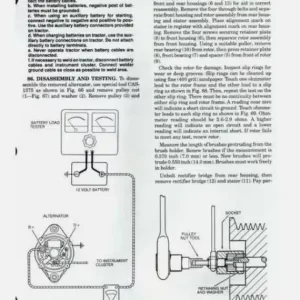 IH Case International 7110 7120 7130 7140 Tractor Service Manual