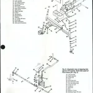Case IH 255 Tractor Service Repair Manual