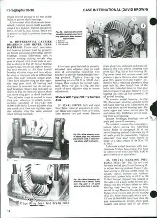 Case David Brown 1490 Tractor Workshop Service Manual