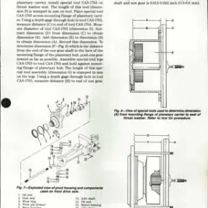 Case IH 2094 Tractor WSM Service Manual Repair