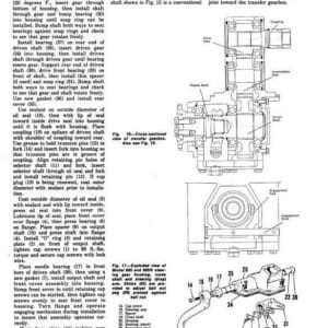 JI Case David Brown 885 885N 995 Tractor Service Manual