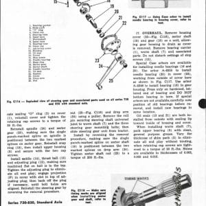 Case JI International 930 And 1030 Tractor Repair Service Shop Manual