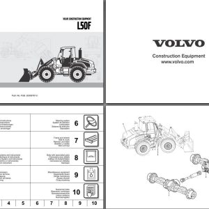 Volvo L50F Wheel Loader Service Parts Catalogue Pdf Manual