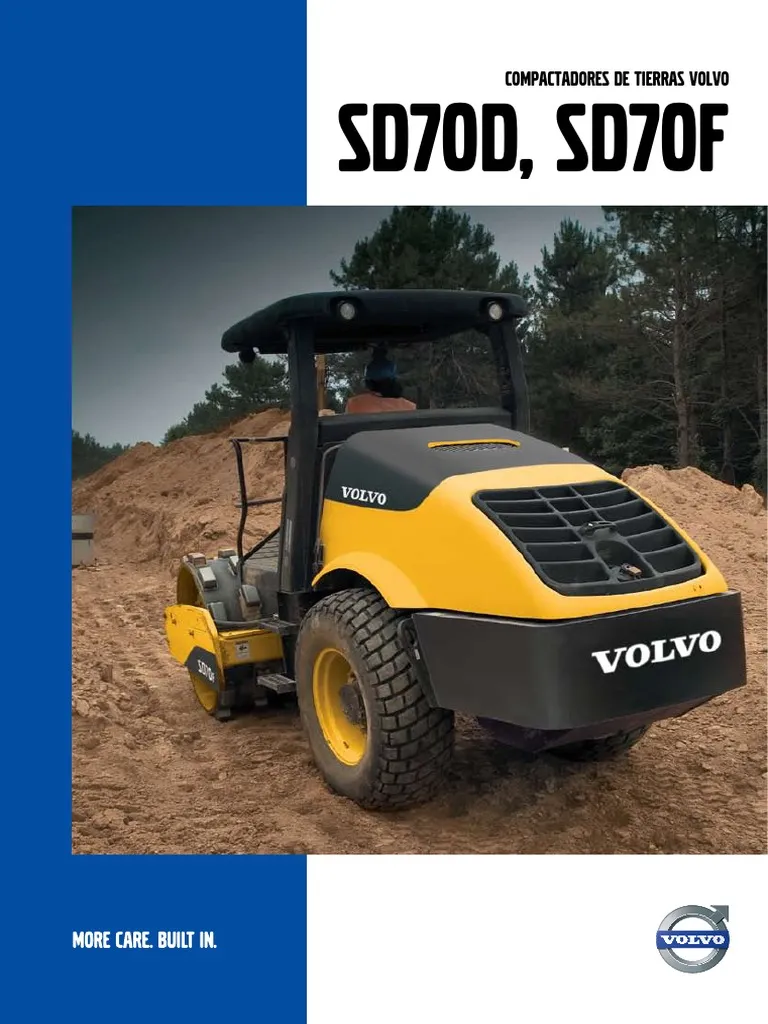 Volvo SD70F Soil Compactor Service Parts Catalogue Manual