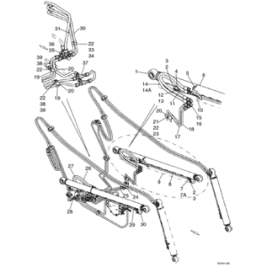 CASE 465 Skid Steer Loader Service Parts Catalogue Manual