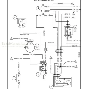 CASE 465 Skid Steer Loader Service Parts Catalogue Manual