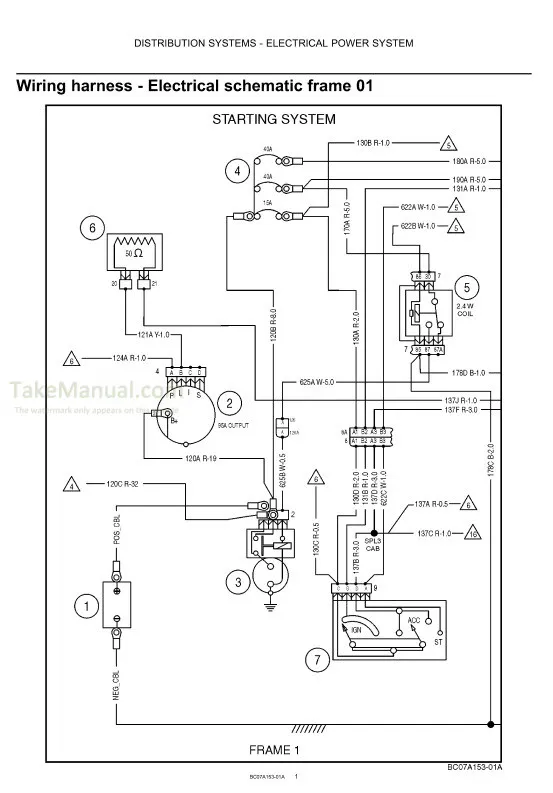 CASE 465 Skid Steer Loader Service Parts Catalogue Manual