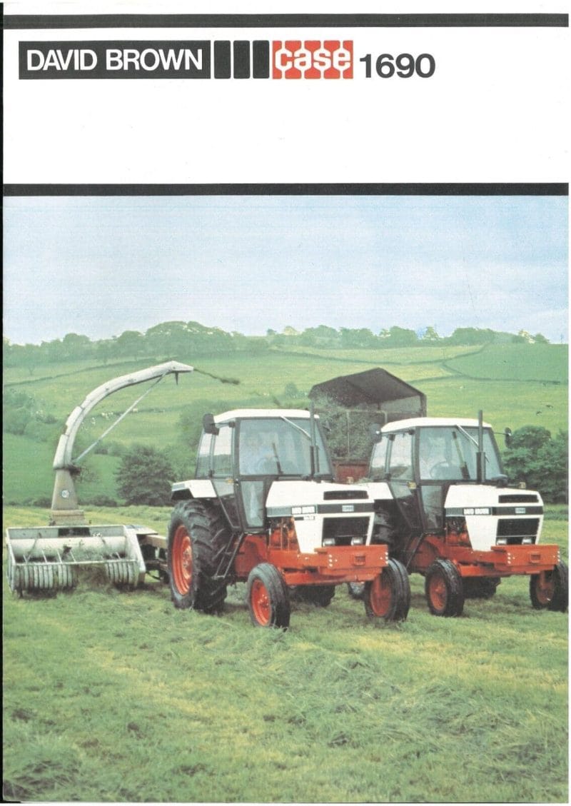 Case David Brown 1690 Tractor Manuals