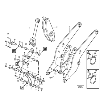 Volvo EC420 AKERMAN Excavator Service Parts Manual