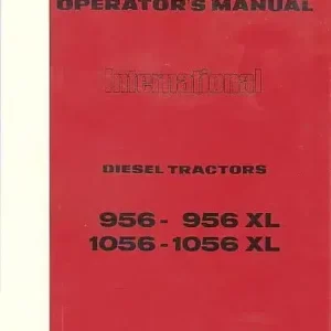 Case Ih Tractor 956 1056 Ih956 1056 Service Repair Manual