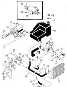 Case Ingersoll 220 222 224 444 Parts Manual for Compact Tractor
