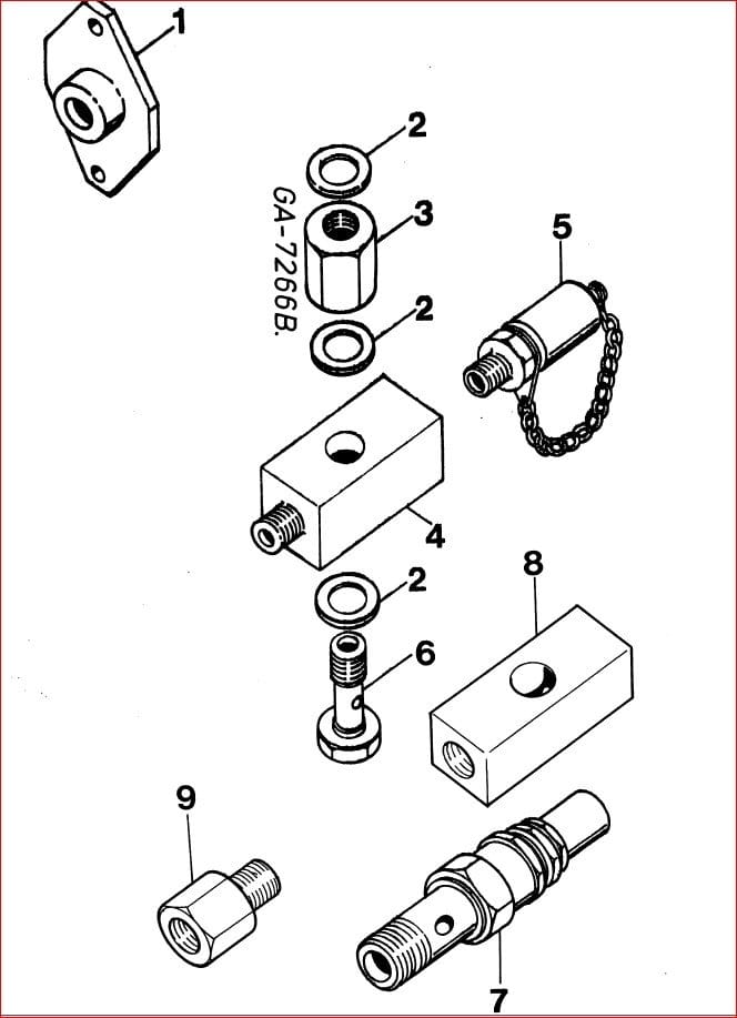 Case IH 856XL Tractor Diesel Engine Service Manual