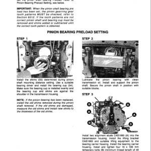 Case 5120 5130 5140 5150 Maxxum workshop service manual
