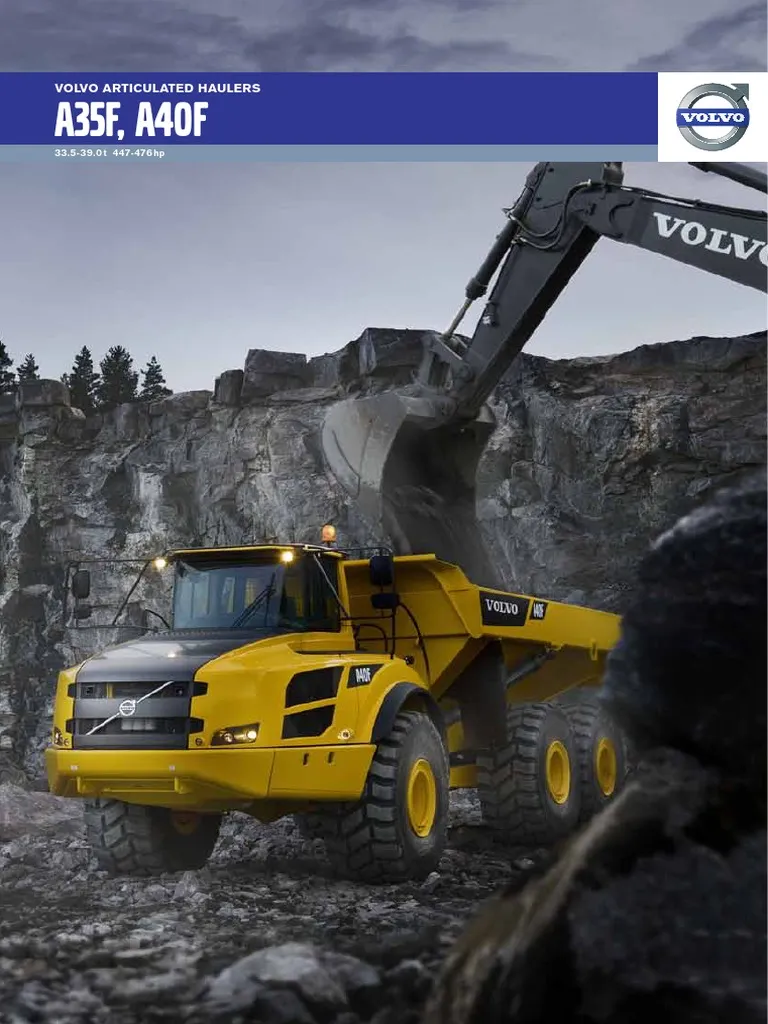 Volvo A35F_A40F Articulated Dump Truck Service Repair Manual