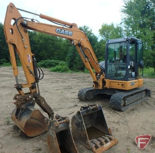 Case CX55B Tier 4 Mini Crawler Excavator Parts Manual