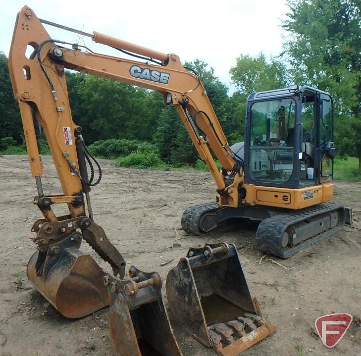 Case CX55B Tier 4 Mini Crawler Excavator Parts Manual